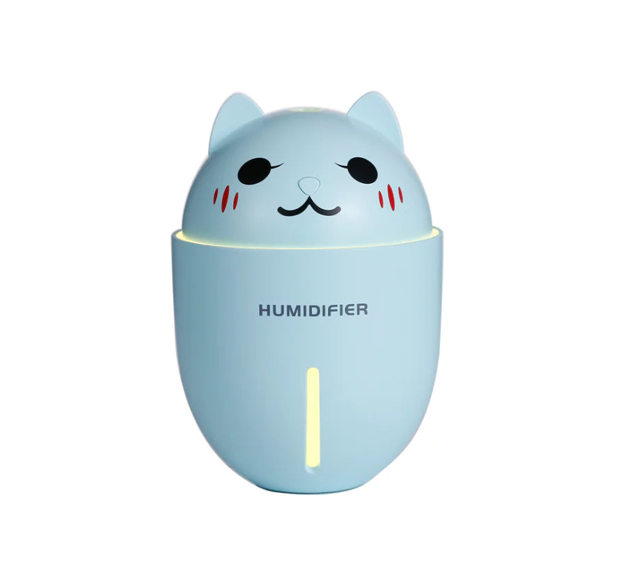 Cat Humidifier with Fan and Night Light